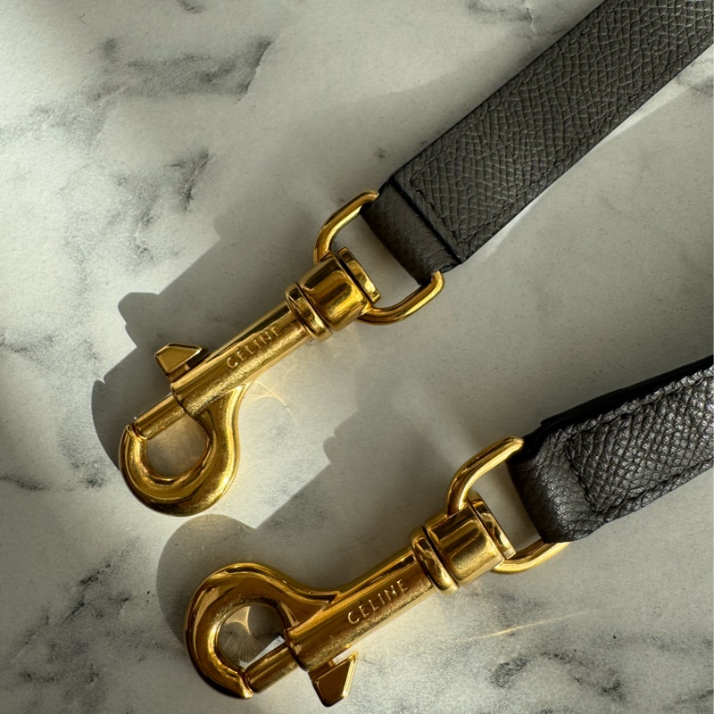 celine灰色鯰魚包-61