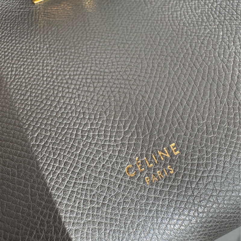 celine灰色鯰魚包-63