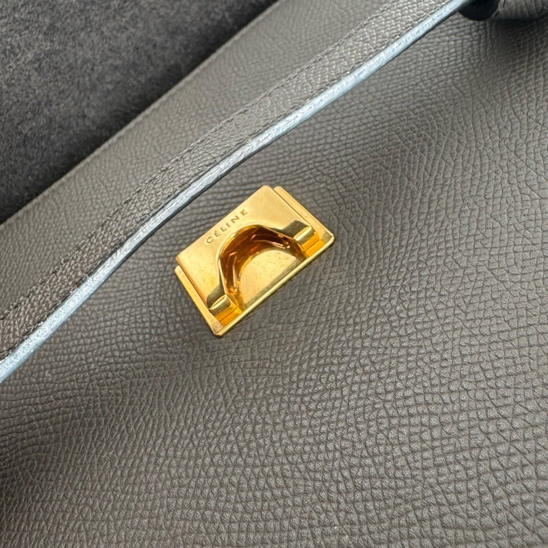 celine灰色鯰魚包-64
