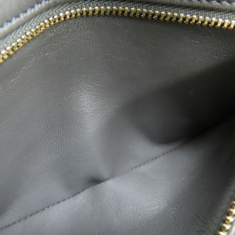 灰色牛皮 鱷魚皮壓紋 Tassels 肩背包【CELINE 賽琳】-5