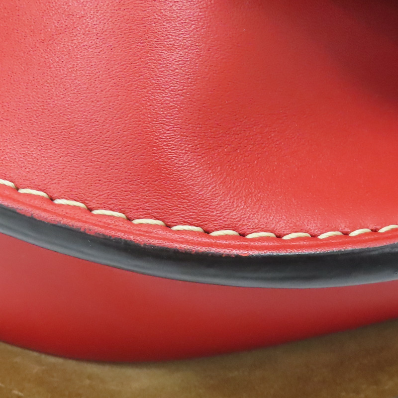 紅色 牛皮 Gate 肩背包【LOEWE 羅威】-13