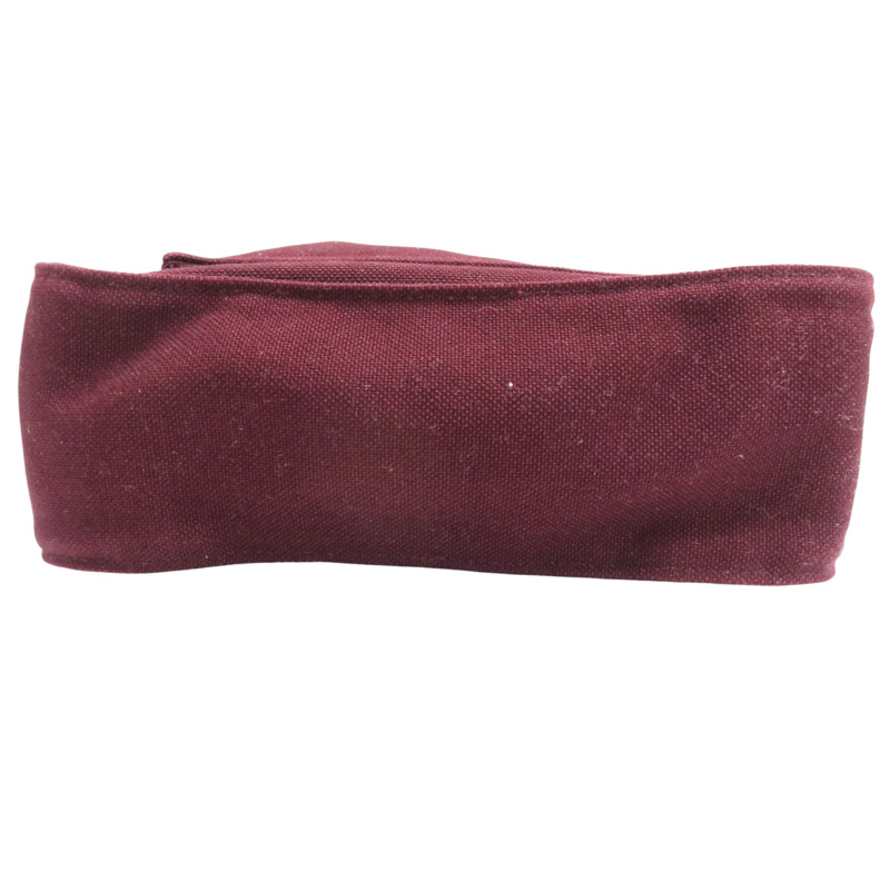 棗紅色 帆布 Marwari 肩背包 口M刻【HERMES 愛馬仕】-3