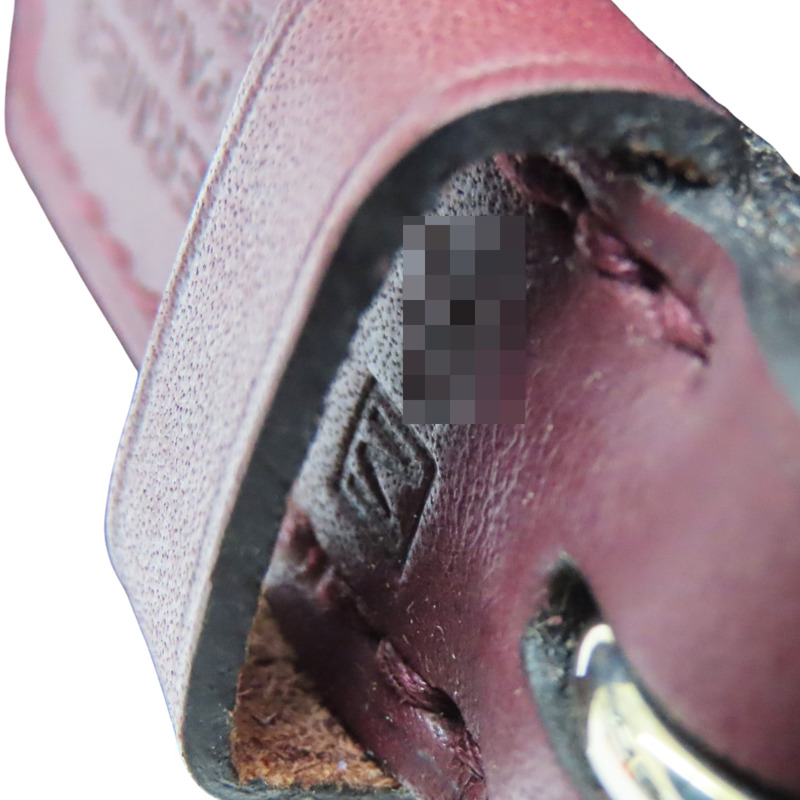 棗紅色 帆布 Marwari 肩背包 口M刻【HERMES 愛馬仕】-7