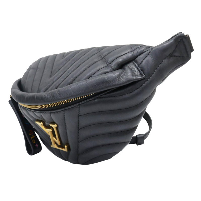 黑色 牛皮 New Wave 腰包 胸包【LOUIS VUITTON LV 路易威登】 M53750-2
