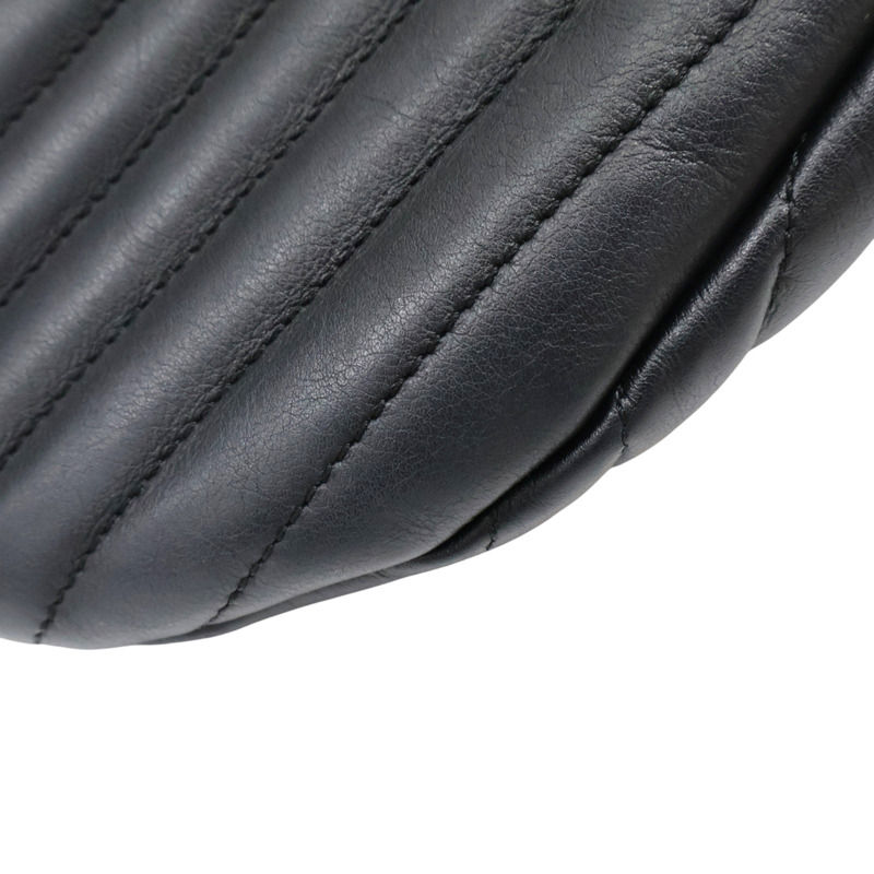 黑色 牛皮 New Wave 腰包 胸包【LOUIS VUITTON LV 路易威登】 M53750-10