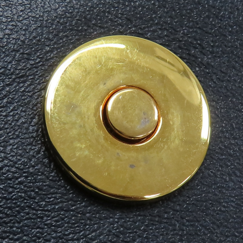 藍色牛皮 緹花帆布 肩背包【Dior 迪奧】-15