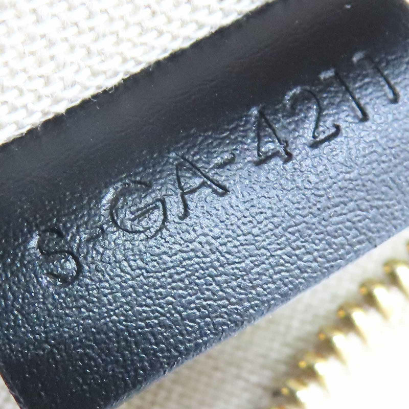 白/黑色帆布 AVA Hobo 肩背包【CELINE 賽琳】-8