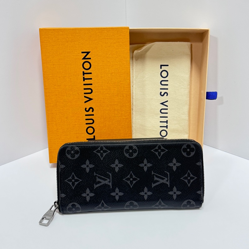 (極新~💖) LV M62295 黑武士老花 長夾 專櫃29800!-2