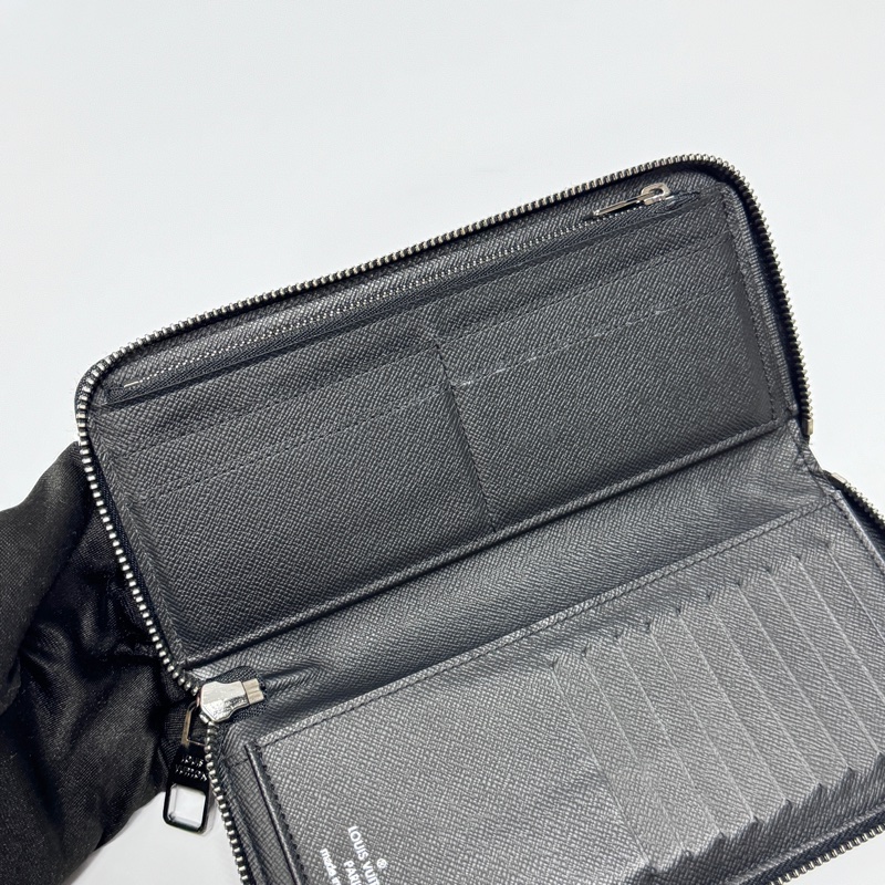 (極新~💖) LV M62295 黑武士老花 長夾 專櫃29800!-6