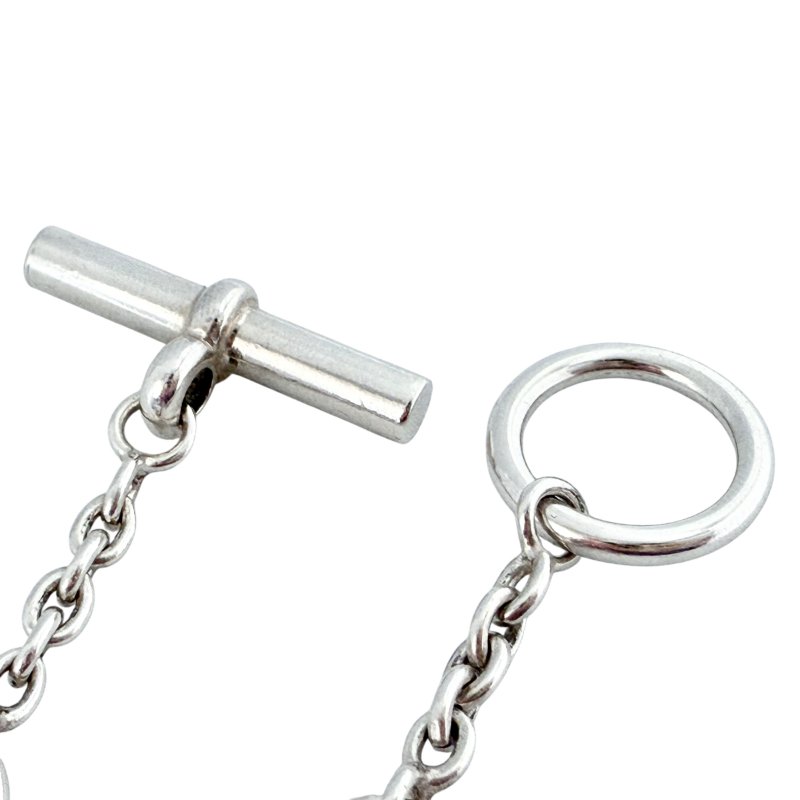 HERMES Farandole 豬鼻子🐽 純銀 手鏈-8