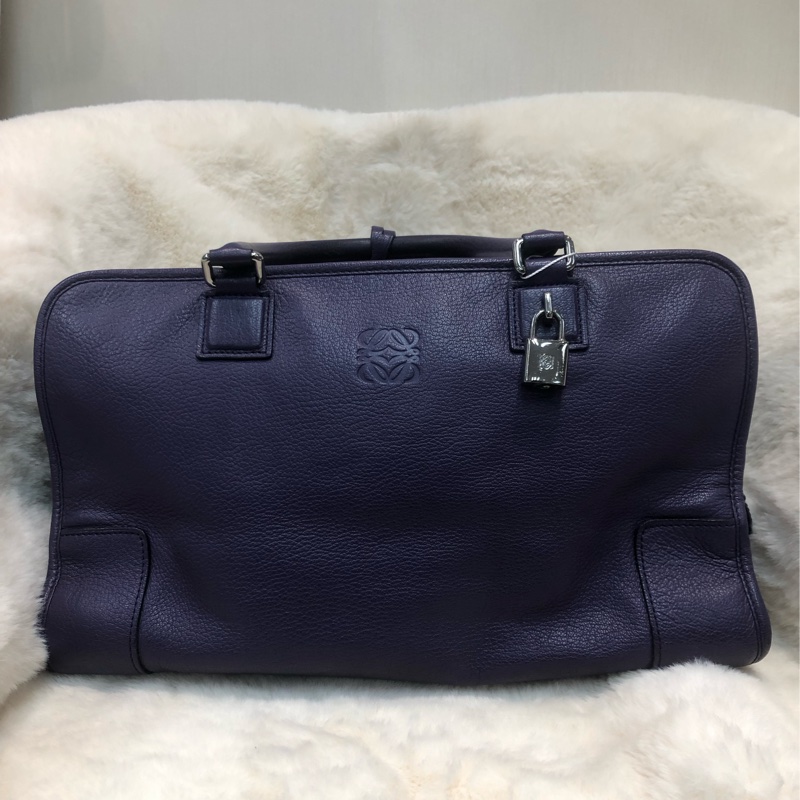 Loewe Amazona 紫色手袋 XB725-0