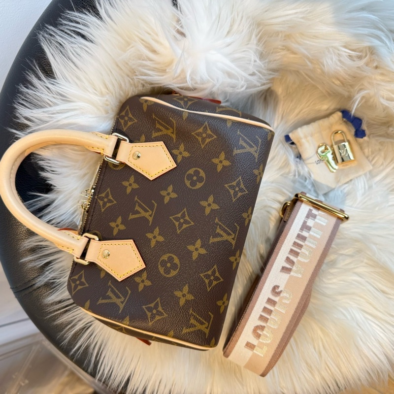 全新 LV speedy20 波士頓包 芯片款-4