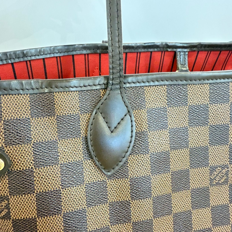 LV 棋盤格 Neverfull mm-4