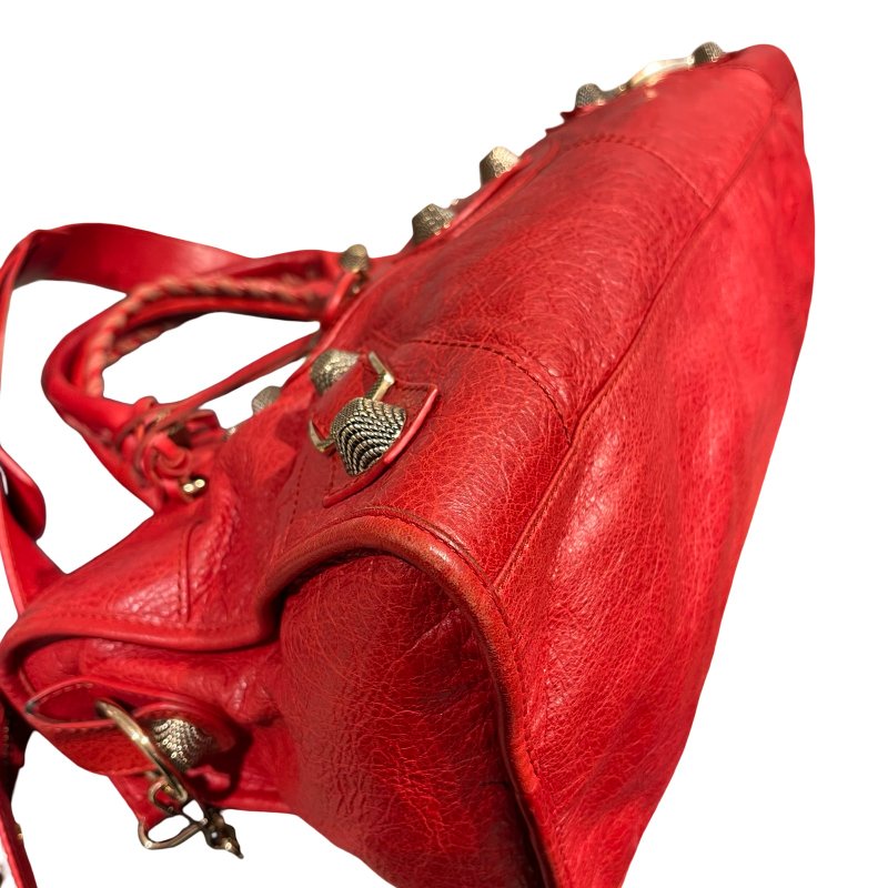 BALENCIAGA LE CITY CALFSKIN RED GHW-3