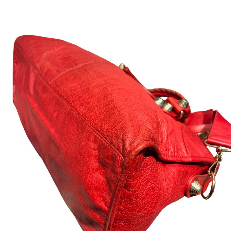 BALENCIAGA LE CITY CALFSKIN RED GHW-7