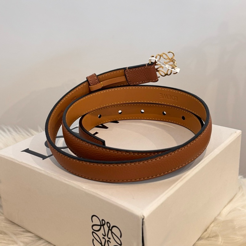 LOEWE Anagram 皮帶(金)-2