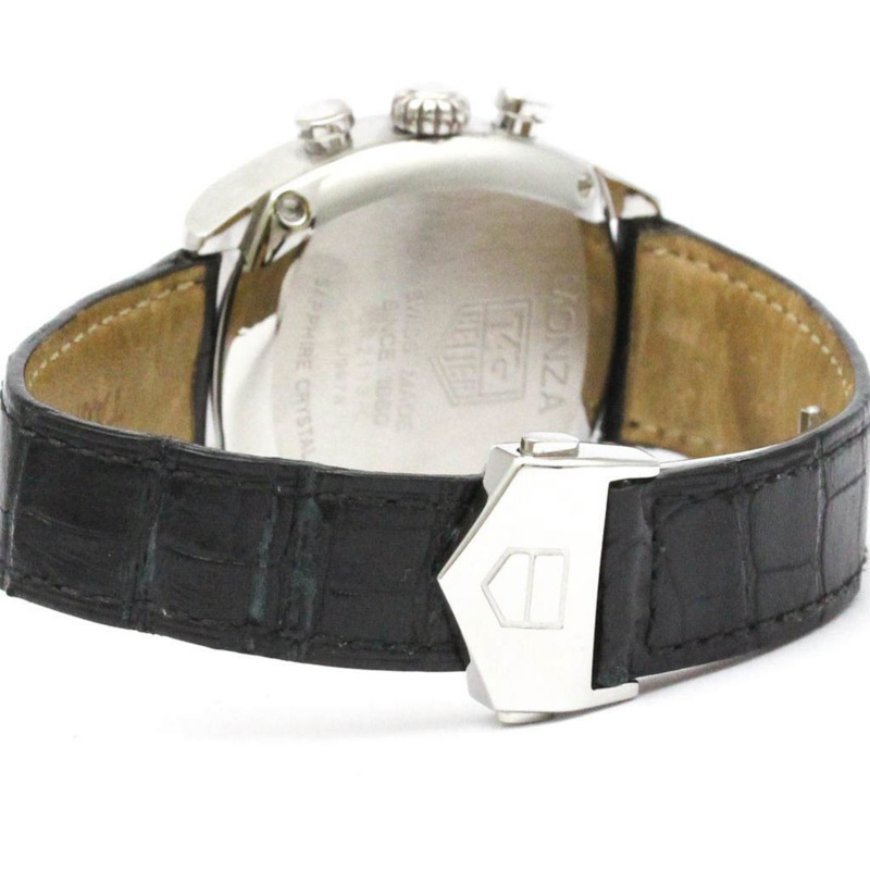 TAG HEUER 豪雅 Monza 計時碼錶 精鋼自動男錶 CR2113 拋光-4