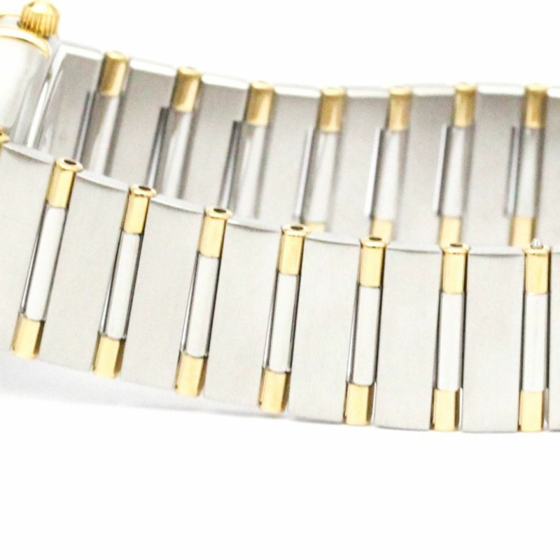 歐米茄星座系列18K金精鋼女錶1362.30拋光款-2