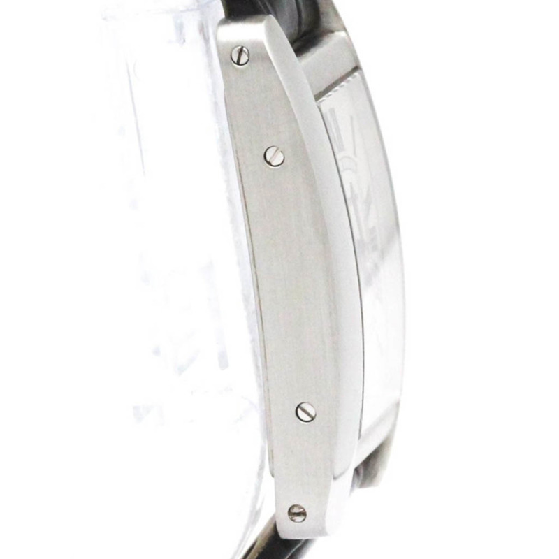 卡地亞 Tank Americaine SM 精鋼皮革石英女士腕錶 WSTA0016-7