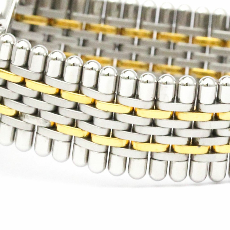 卡地亞 Must 21 鍍金精鋼石英女士腕錶 W10052F4 拋光-2