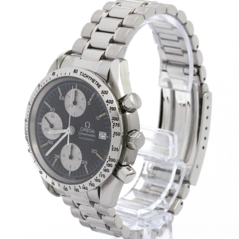 歐米茄超霸系列日期顯示精鋼自動男士腕錶 3511.50 拋光款-1