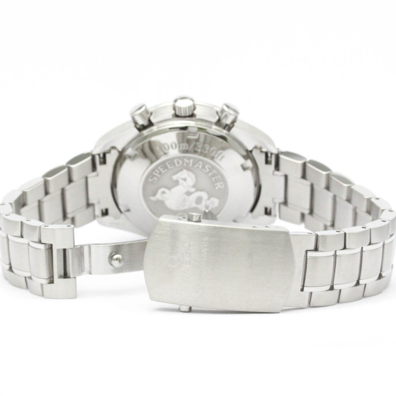 歐米茄超霸系列日期顯示精鋼自動男士腕錶 3210.50 拋光款-4