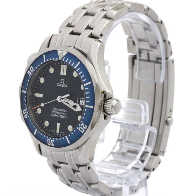 歐米茄海馬系列專業300公尺潛水錶,精緻鋼材質,中型尺寸,型號2561.80,拋光款-1