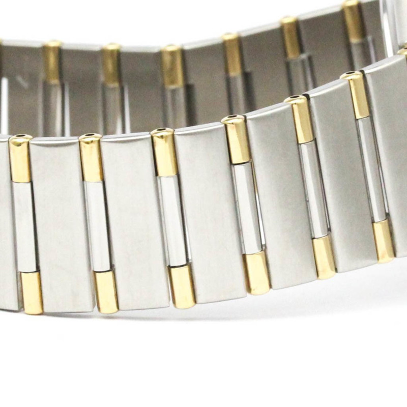 歐米茄星座系列18K金精鋼石英男士腕錶1312.30拋光款-6