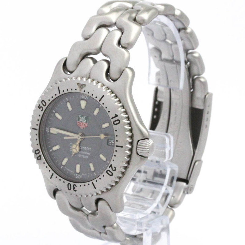 TAG HEUER 豪雅 Sel 200公尺天文台認證自動男士腕錶 S89.206 拋光款-1