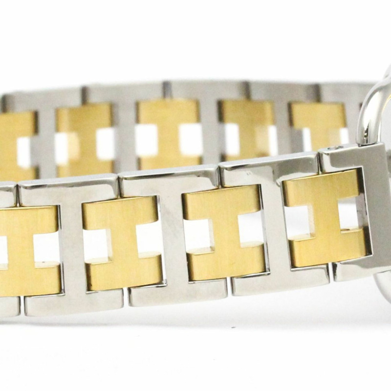 愛馬仕 Arceau 石英鍍金鋼女錶,拋光款-7