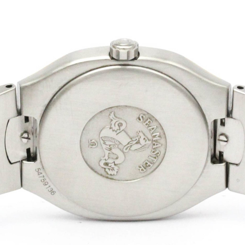 歐米茄海馬系列北極星18K金精鋼男士腕錶396.1022拋光款-5