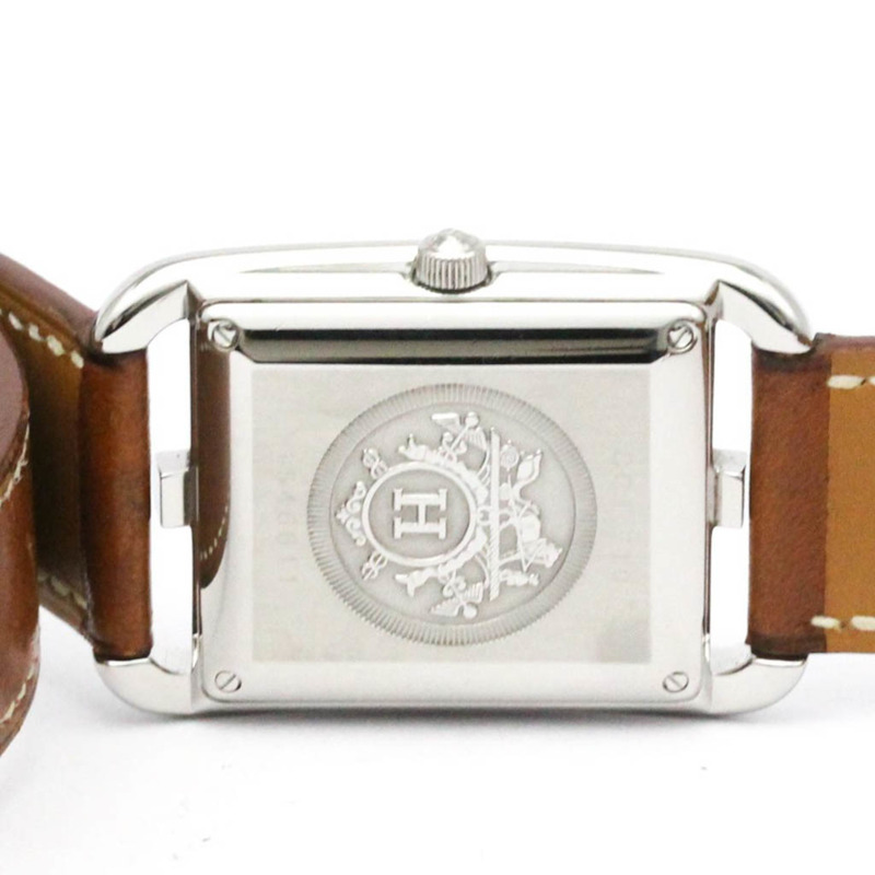 愛馬仕 Cape Cod 雙圈精鋼自動男士腕錶 CC1.710 拋光-5