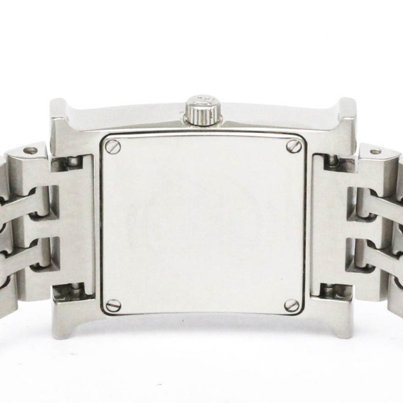 愛馬仕 H 系列腕錶,鑲鑽珍珠貝母錶盤,精鋼石英錶 HH1.210-5