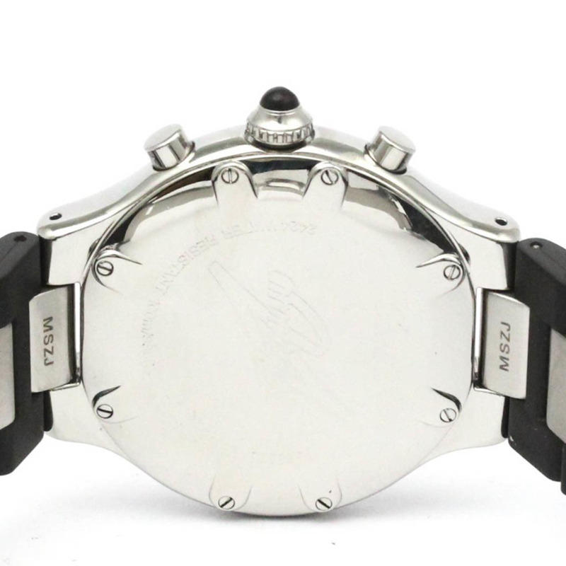 卡地亞 Must 21 Chronoscaph 精鋼石英男士腕錶 W10125U2 拋光-5