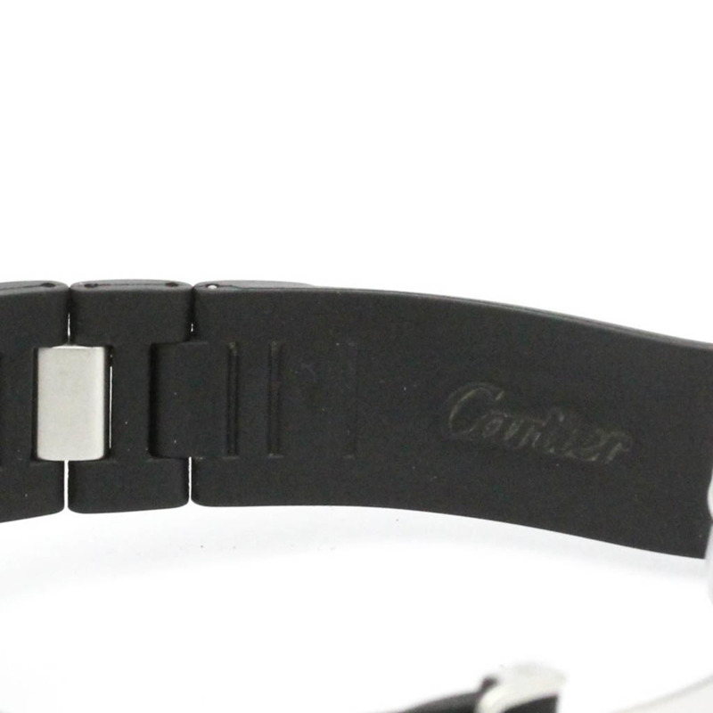 卡地亞 Must 21 Chronoscaph 精鋼石英男士腕錶 W10125U2 拋光-6