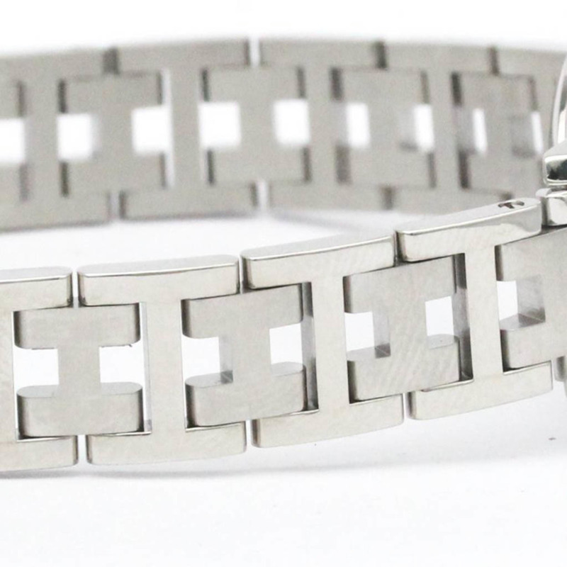 愛馬仕 Clipper 橢圓形不鏽鋼女士腕錶 CO1.210 拋光款-6