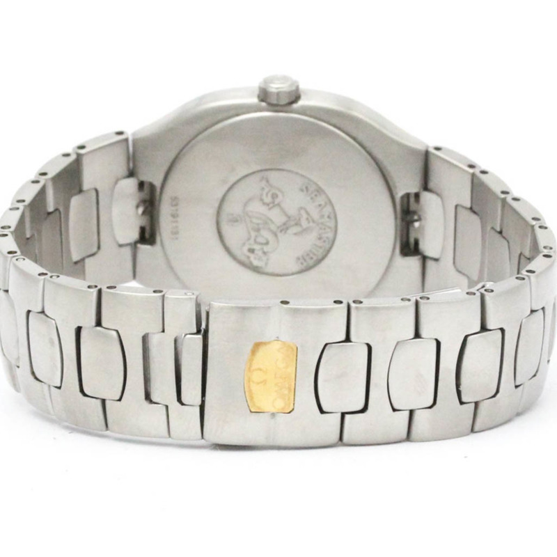 歐米茄海馬系列北極星18K金精鋼男士腕錶396.1022拋光款-4