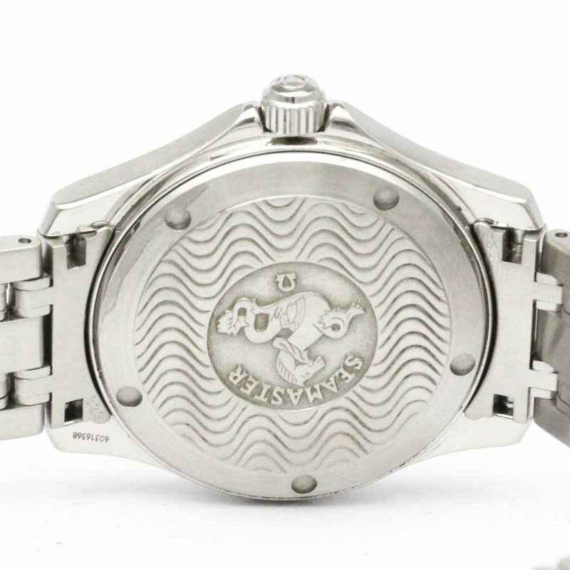 歐米茄海馬系列120公尺天文台認證自動男士腕錶 2501.81 拋光款-5