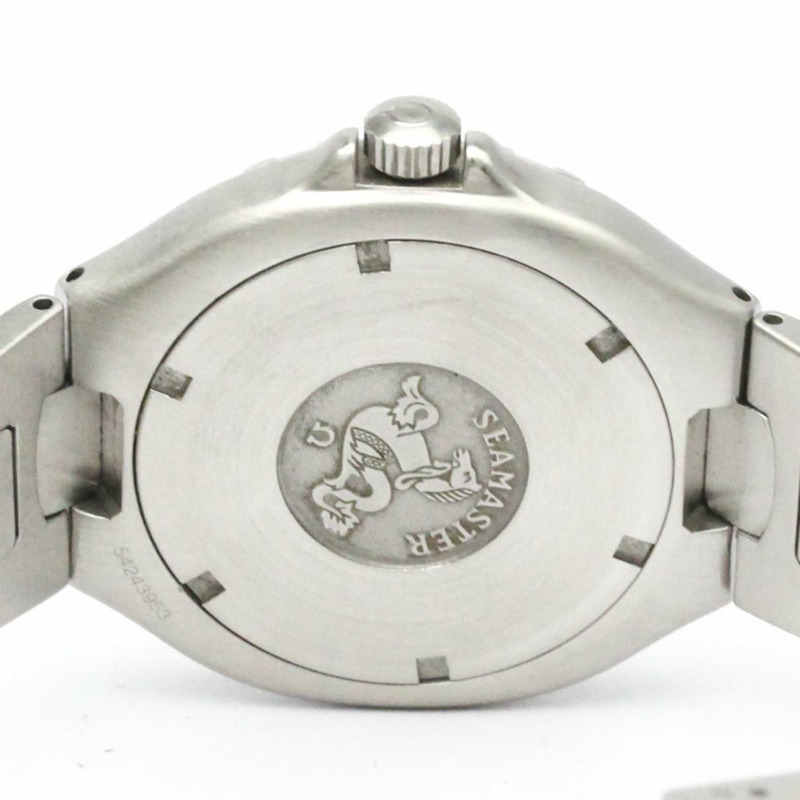 歐米茄海馬系列專業200公尺潛水錶大號精鋼男士腕錶(拋光)-5