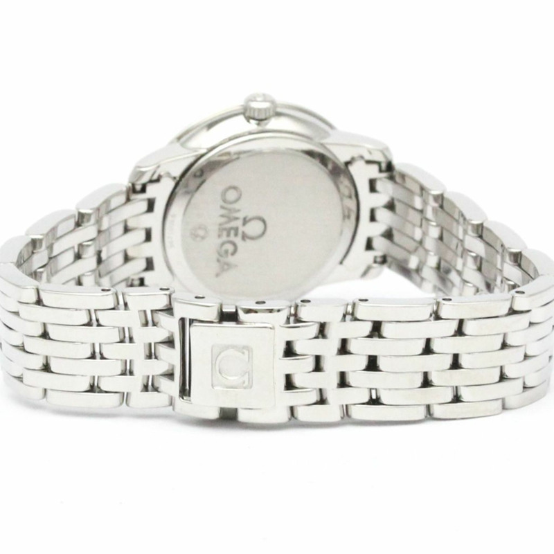 歐米茄碟飛系列尊貴珍珠貝母石英腕錶 424.10.24.60.05.001 拋光-4