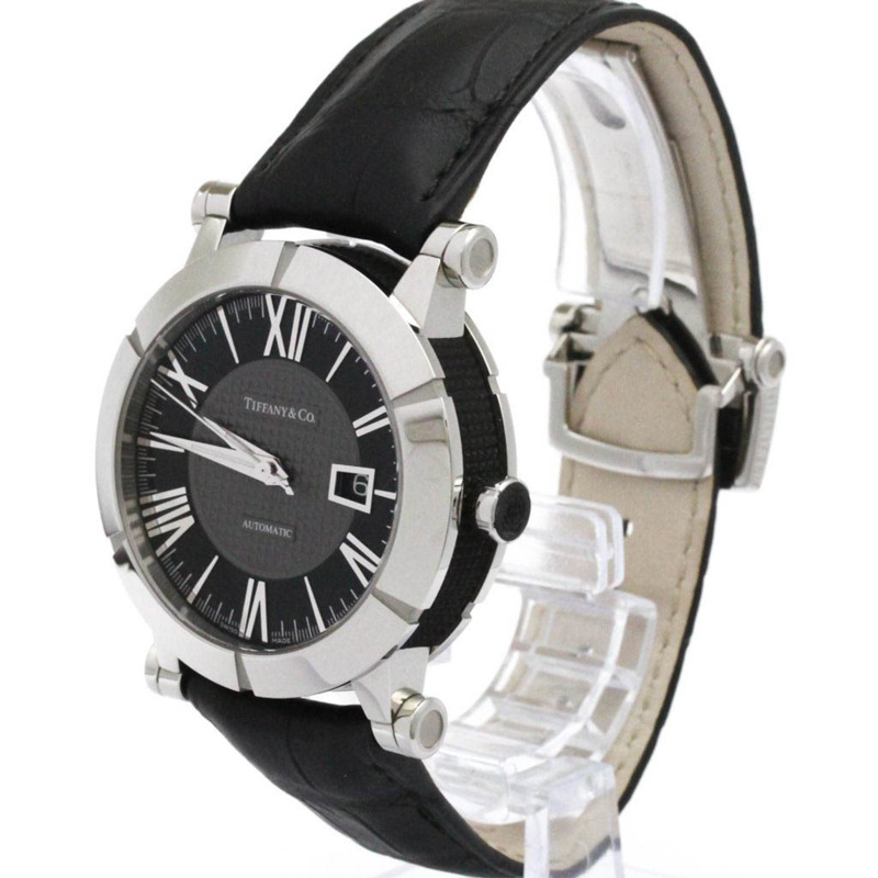 Tiffany Atlas 男士精鋼自動腕錶 Z1000.70.12A10A71A 拋光-1