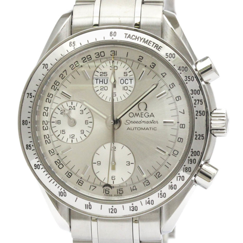 歐米茄超霸系列三曆自動上鍊精鋼腕錶 3523.30 拋光-0