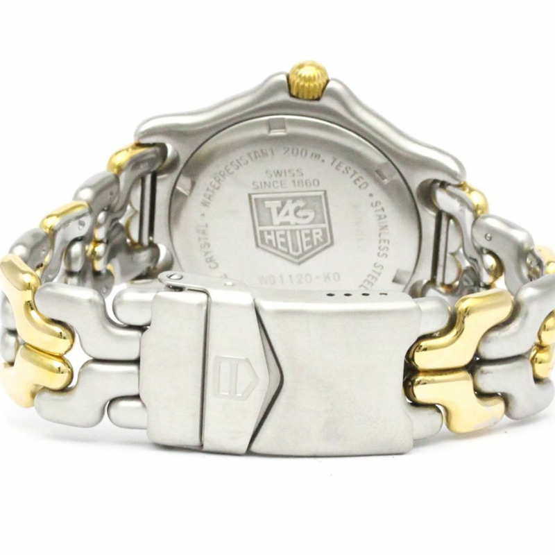 TAG HEUER Sel Professional 200公尺鍍金鋼錶 WG1120 拋光-4