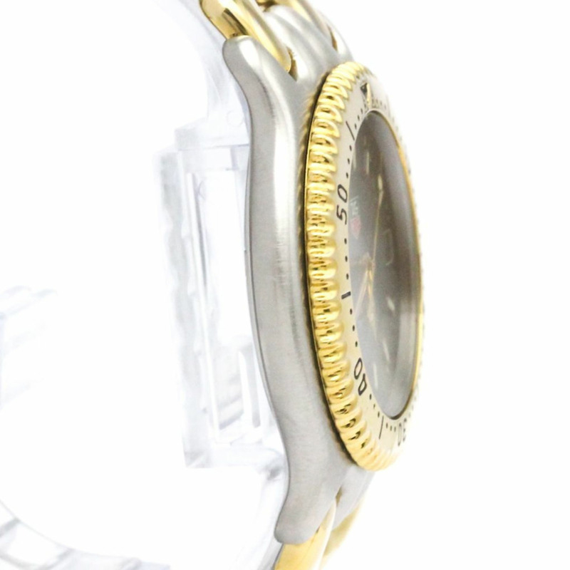 TAG HEUER Sel Professional 200公尺鍍金鋼錶 WG1120 拋光-7