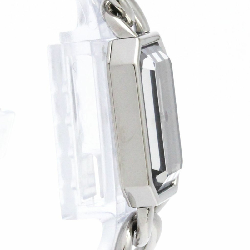 香奈兒 Premiere 系列 L 碼精鋼石英女士腕錶 H0452 拋光-7