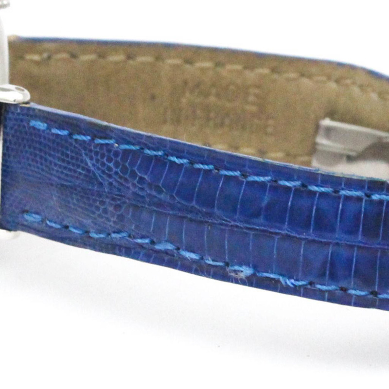 卡地亞 Must Colisee 925銀皮革石英女士腕錶-2