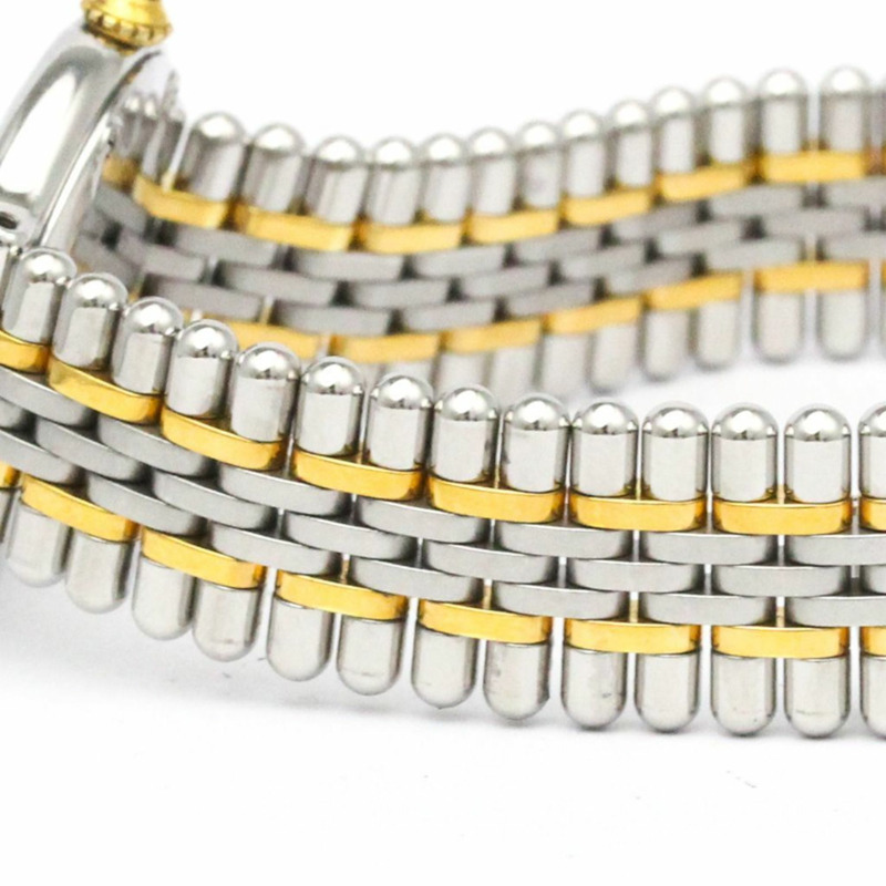 卡地亞 Must 21 鍍金精鋼石英女士腕錶 W10075F4 拋光-2