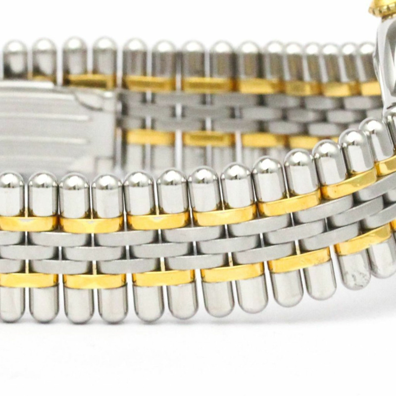 卡地亞 Must 21 鍍金精鋼石英女士腕錶 W10075F4 拋光-6