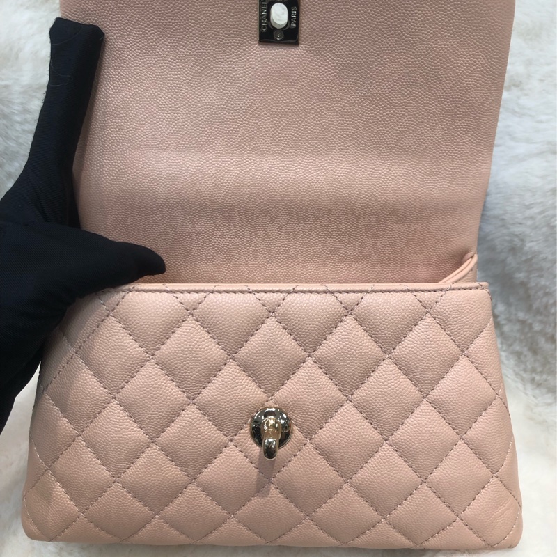 Chanel Co Co Handle 裸色細Size XB839-6