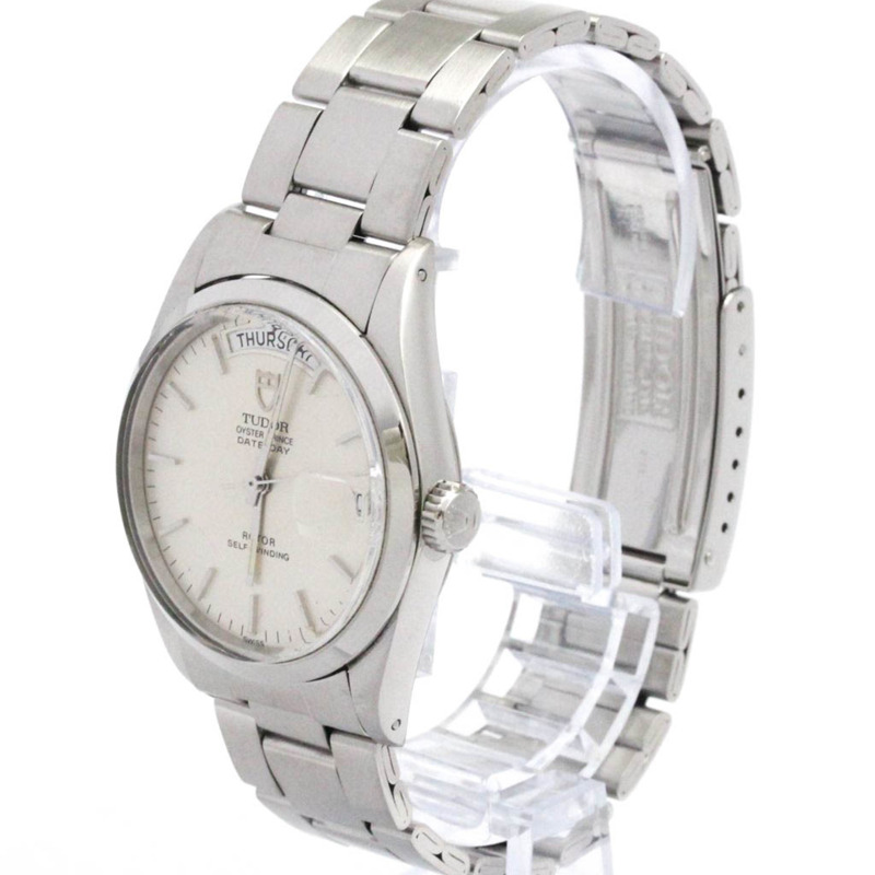 帝舵蠔式王子系列日期星期顯示94500精鋼男士自動腕錶(拋光)-1